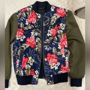 Zara Mens flower bomber